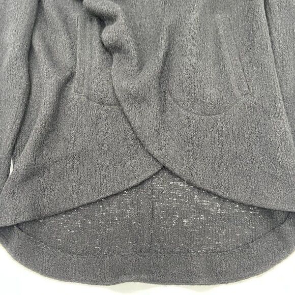 Jack Rogers Black Large Open Cardigan loose knit - Picture 2 of 5